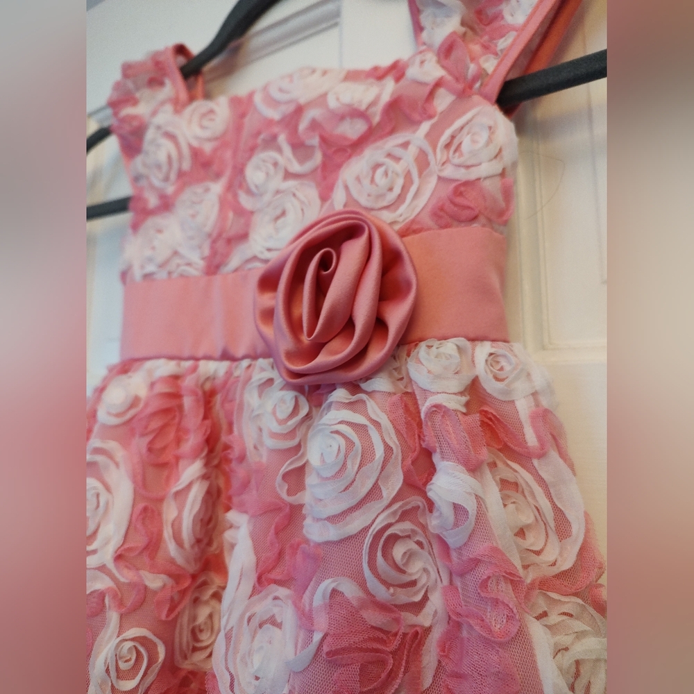 Rare Editions Rosette Dress